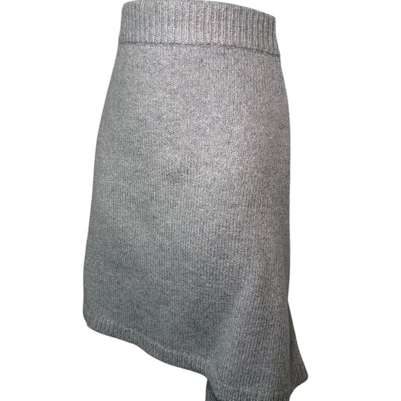 Old Navy Gray Mini Sweater Skirt 3X NWT Plus Size Knit Winter Basic - Picture 6 of 6